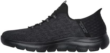 Skechers Uomo Summits Key Pace Slip-In ALLENATRICE, Black Mesh, 43 EU  Amazon.it: Moda