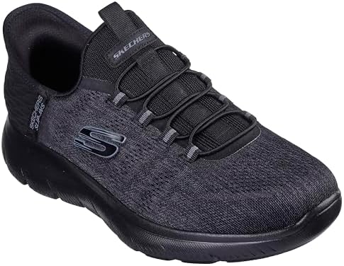 41MyWnZRscL._AC_.jpg Skechers Uomo Summits Key Pace Slip-In ALLENATRICE, Black Mesh, 43 EU Amazon.it: Moda