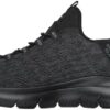 41Ye0rfASQL._AC_.jpg Skechers Uomo Summits Key Pace Slip-In ALLENATRICE, Black Mesh, 43 EU Amazon.it: Moda